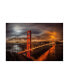 Фото #1 товара John Gavrili Golden Gate Evening Canvas Art - 27" x 33.5"