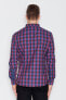 Рубашка Visent Koszula V010 Blue-Red