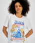 Фото #3 товара Juniors' Malibu Barbie Graphic Crewneck T-Shirt
