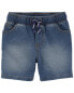 Фото #2 товара Toddler Pull-On Denim Shorts 3T