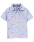 Фото #3 товара Toddler Watermelon Print Button-Front Shirt 2T