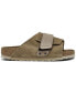 Фото #2 товара Women's Kyoto Nubuck Suede Leather Slide Sandals from Finish Line