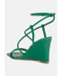 Фото #3 товара Gram Hunt Ankle Strap Wedge Sandals