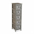 Chest of drawers Versa Grey Wood (32 x 98 x 26 cm)