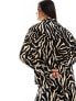 Фото #7 товара Nobody's Child Una utility shirt co-ord in zebra print