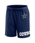 Фото #3 товара Men's Navy Dallas Cowboys Clincher Shorts