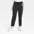 Фото #1 товара Women's Stretch Woven Taper Pants - All in Motion Black S