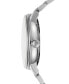 ფოტო #2 პროდუქტის Men's Swiss Automatic Baroncelli III Stainless Steel Bracelet Watch 40mm