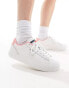 Tommy Jeans cupsole trainers in pink