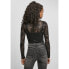 URBAN CLASSICS Long Sleeve Lace Bodysuit