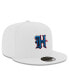 Фото #4 товара Men's White Houston Texans Standard 9FIFTY Snapback Hat