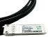 Фото #2 товара BlueOptics 02310MUN kompatibles BlueLAN DAC SFP+ SC353501J1M30 - 1 m - SFP+ - SFP+ - Male/Male - Black - 10 Gbit/s