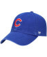 ფოტო #1 პროდუქტის Men's Royal Chicago Cubs Heritage Clean Up Adjustable Hat