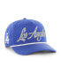 Фото #1 товара Men's Royal Los Angeles Dodgers Overhand Hitch Adjustable Hat