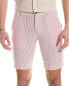 Фото #1 товара Brooks Brothers Seersucker Short Men's Red 34