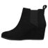 TOMS Kayley Pull On Womens Black Casual Boots 10017400T 7.5 - фото #3