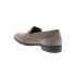 Фото #11 товара Bruno Magli Brando Mens Gray Suede Slip On Loafers & Slip Ons Penny Shoes