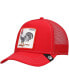 ფოტო #2 პროდუქტის Men's Red The Rooster Trucker Snapback Hat