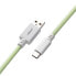 Фото #3 товара CableMod PRO Coiled Keyboard Cable USB-C zu USB Typ A, Lime Sorbet - 150cm