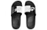 Фото #4 товара Сандалии Nike Benassi JDI черно-белые пляжные летние обувь/шлепанцы/спортивные шлепанцы