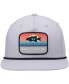 Фото #3 товара Men's Gray Sunset Bass Adjustable Hat