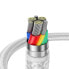 Фото #4 товара Przewód kabel iPhone Surpass Series USB - Lightning 2.4 3m biały
