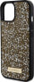 Guess Guess GUHCP15SPFGSBSD iPhone 15 6.1" żółty/yellow hardcase Rhinestone Metal Logo