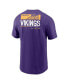 Фото #2 товара Men's Purple Minnesota Vikings Team Incline T-shirt
