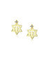Фото #2 товара Серьги Bling Jewelry Judaic CZ Star Of David