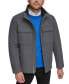 Фото #6 товара Men's Hipster Full-Zip Jacket with Zip-Out Hood