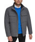 Men's Hipster Full-Zip Jacket with Zip-Out Hood