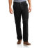 Фото #1 товара George Wrinkle Resistant Flat Front Twill Pants Men's 32 x 32 Black 100% Cotton