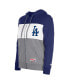 Фото #3 товара Women's Royal Los Angeles Dodgers Color Block Full-Zip Hoodie Jacket