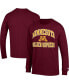 Фото #1 товара Men's Maroon Minnesota Golden Gophers High Motor Long Sleeve T-shirt