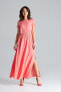 Фото #4 товара Платье длинное без застежки Lenitif Sukienka L042 Koral