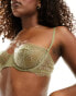 Фото #8 товара Calvin Klein unlined lace bra in khaki