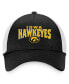 Men's Black Iowa Hawkeyes Breakout Trucker Adjustable Hat