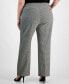 ფოტო #2 პროდუქტის Plus Size Bootcut Mid-Rise Pants