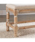 Фото #2 товара Moultrie Linen and Fir Wood Upholstered Bench
