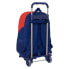 Фото #2 товара Школьный рюкзак с колесиками Atlético Madrid Синий Красный 32 x 44 x 16 cm