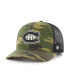 Men's Camo, Black Montreal Canadiens Trucker Snapback Hat