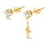 POLICE Peage0036503 earrings Gold / Golden - фото #1