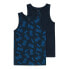 NAME IT Dark Sapphire Gamer sleeveless base layer 2 units