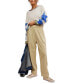 ფოტო #1 პროდუქტის Women's Preppy Poplin High-Rise Pull-On Pants