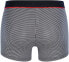 hom 254209 Mens Vichy Boxer Brief Underwear Black/White Size X-Large