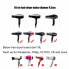 Фото #13 товара 3pcs Professional Plastic Hair Dryer Nozzle Diffuser Hair Dryer Nozzle Comb Attachment Concentrator Replacement Hair Dryer Flat Hairdresser Salon Styling Tool Specially for Diameter 4.5cm (Black)