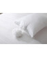 Фото #5 товара Cotton Microfiber Fill Breathable Pillow – White (2 Pack)