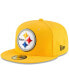 Фото #2 товара Men's Gold Pittsburgh Steelers Omaha 59FIFTY Hat