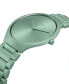 ფოტო #2 პროდუქტის Unisex Swiss True Thinline Les Couleurs Le Corbusier Green High-Tech Ceramic Bracelet Watch 39mm