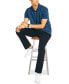 ფოტო #4 პროდუქტის Men's Vintage Straight-Fit Stretch Denim 5-Pocket Jeans